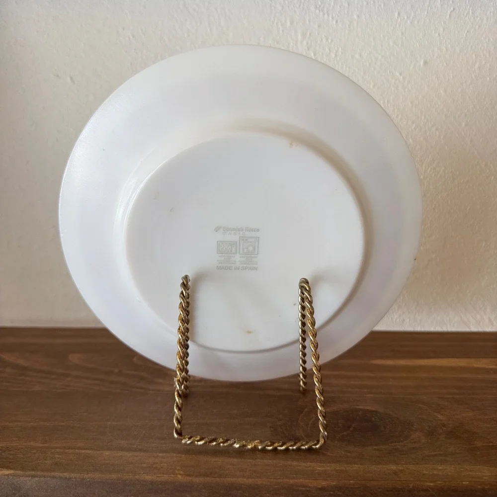 Vintage‎ Bormioli Rocco Curacao Decorative Plate Caribbean Souvenir